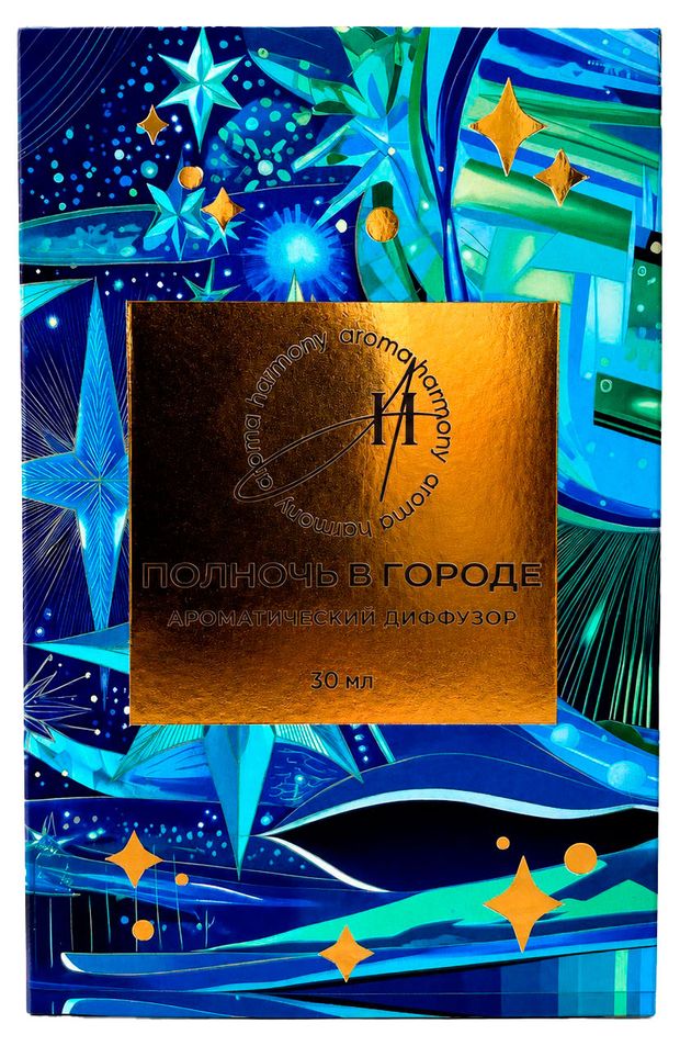 Диффузор ароматический Aroma Harmony Полночь в городе, 30 мл