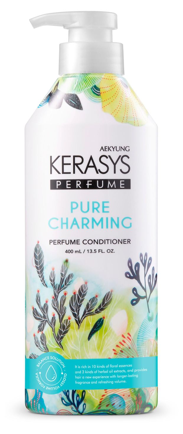 Кондиционер для волос Kerasys Pure Charming Perfume Conditioner Корея, 400 мл