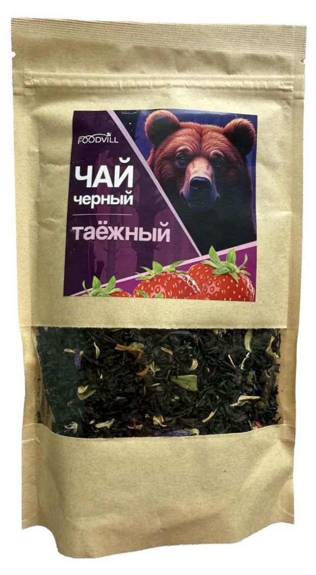 Чай черный FoodVill Таежный, 100 г