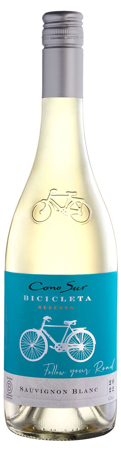 Вино Cono Sur Bicicleta Sauvignon Blanc Central Valley белое сухое Чили, 0,75 л