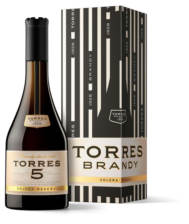 Бренди Torres 5 Solera Reserva Испания, 0,7 л