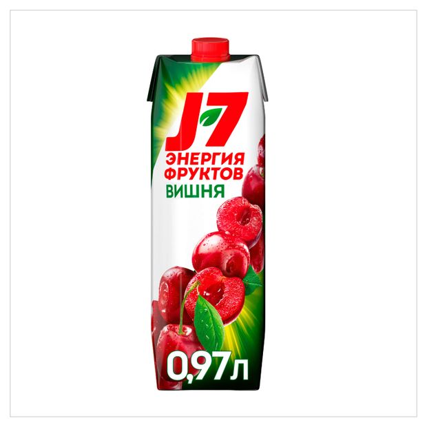 Нектар вишневый J7 осветленный, 970 мл