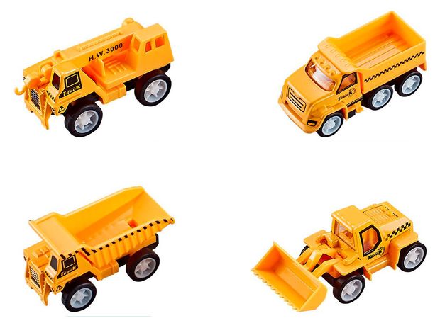 фото Машина one two fun строительная техника, 1 шт в ассортименте