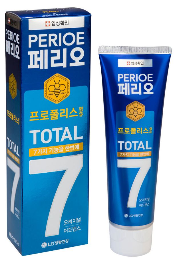 Зубная паста Perioe Total 7 Original комплексного действия Корея, 120 г