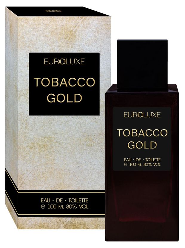 Туалетная вода для мужчин EUROLUXE Tobacco Gold, 100 мл