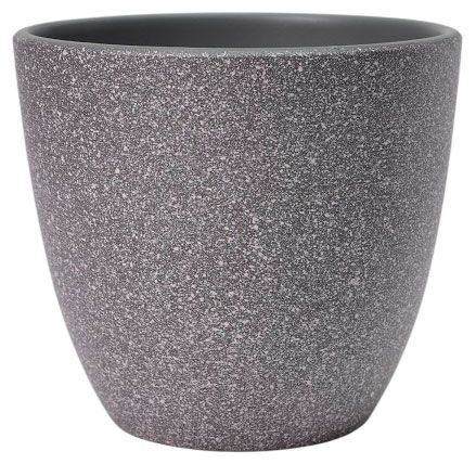 Горшок Garden Star Грильяж темно-серый, 12 см