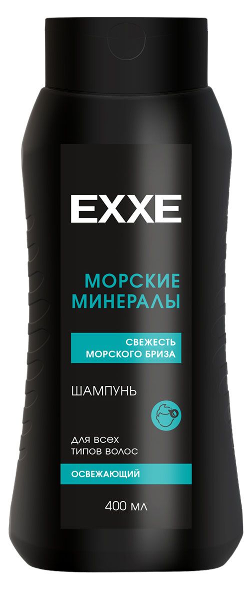 фото Шампунь для волос exxe men тонизирующий, 400 мл