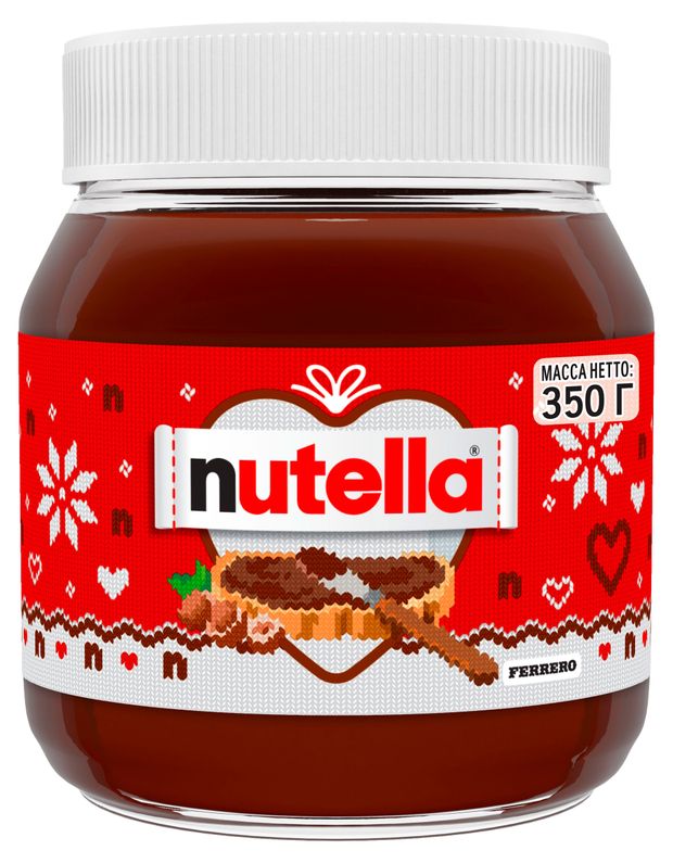 Паста ореховая Nutella с добавлением какао, 350 г