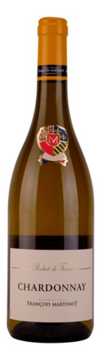 Вино Francois Martenot Chardonnay белое сухое Франция, 0,75 л