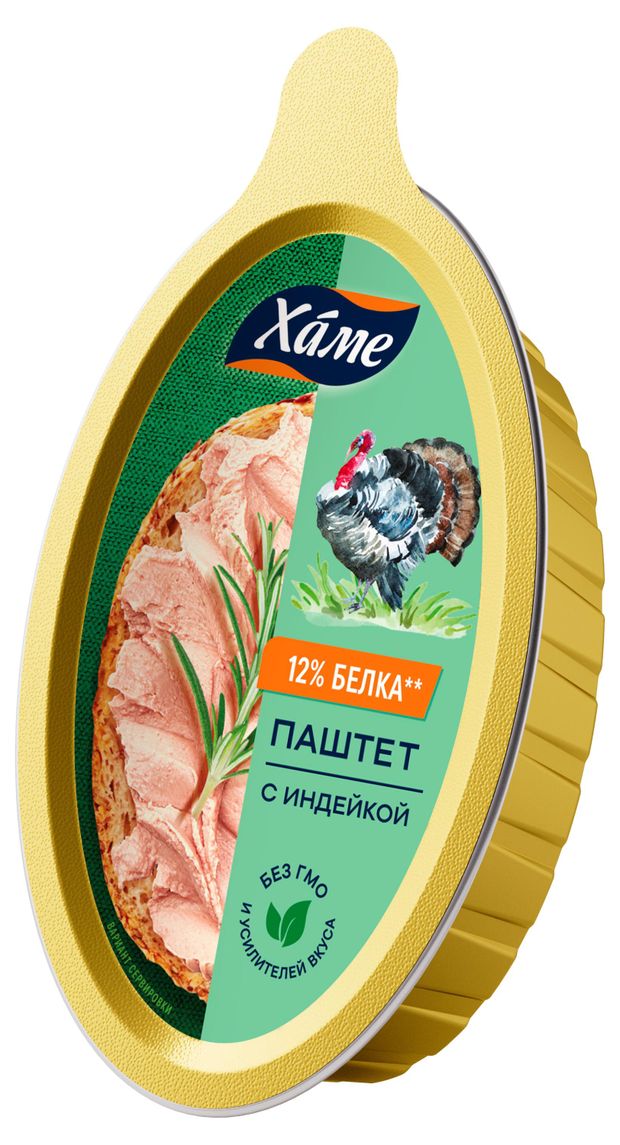 Паштет Hame деликатесный с индейкой, 105 г