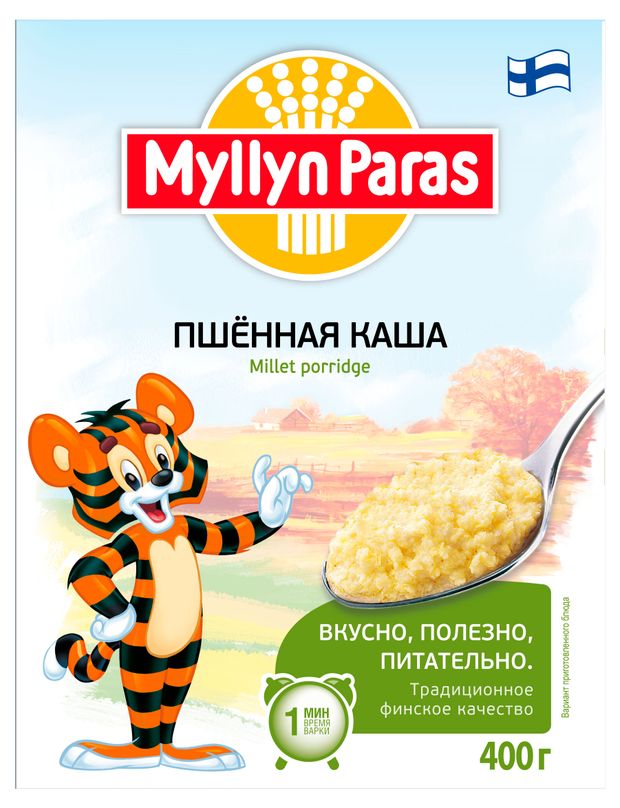 Каша пшенная Myllyn Paras, 400 г