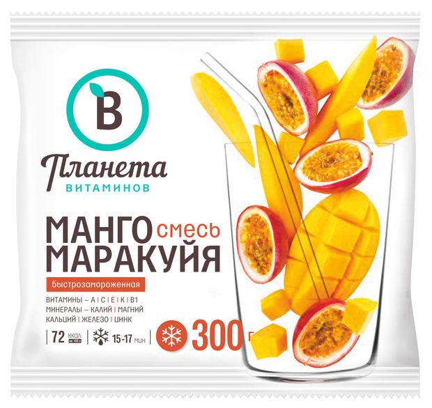 Смесь фруктовая Планета Витаминов Манго марак...