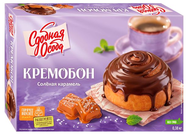 Сдоба Сдобная Особа Кремобон соленая карамель, 380 г