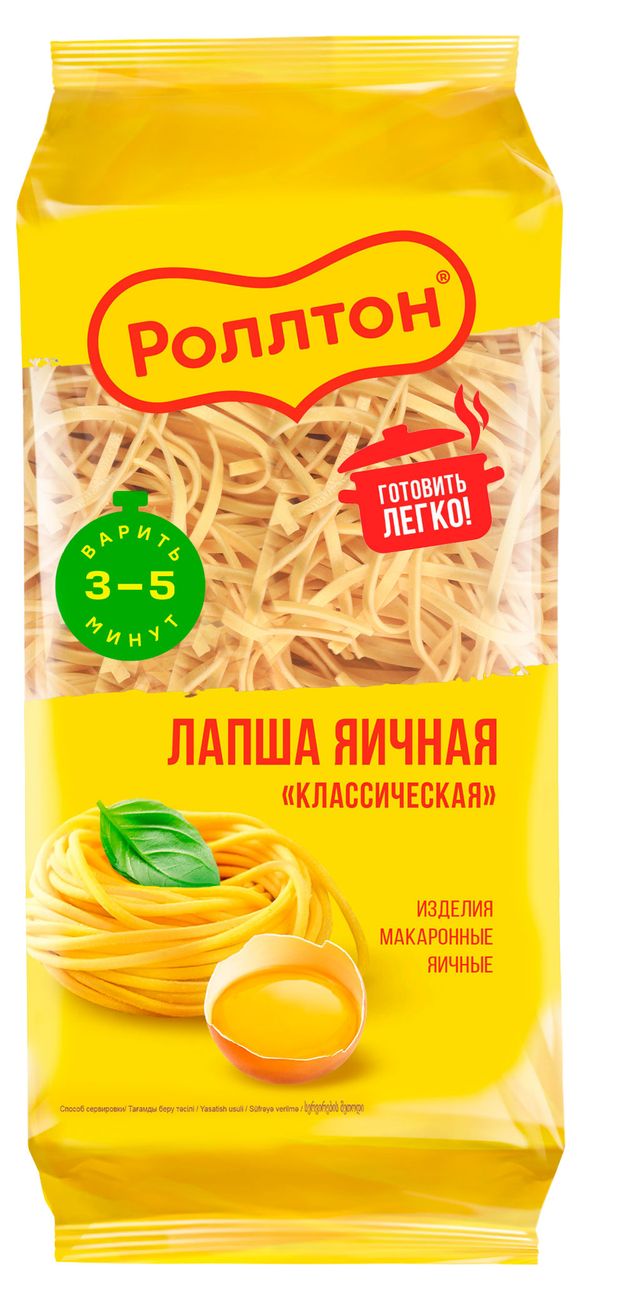 Макаронные изделия Роллтон лапша, 400 г