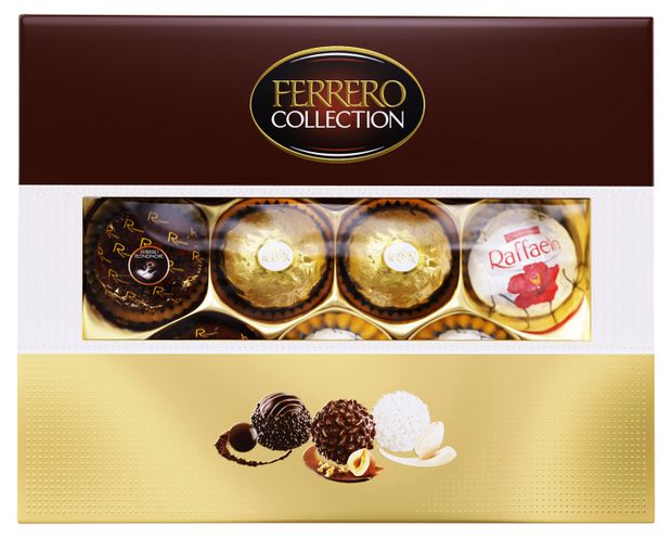Конфеты шоколадные FERRERO Collection ассорти, 109,3 г