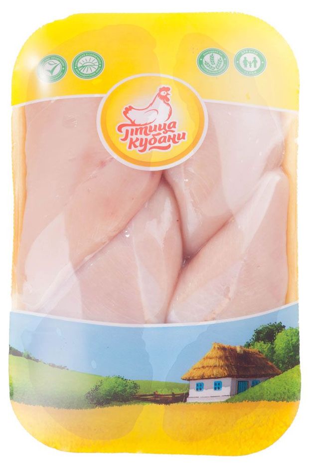 Филе цыпленка-бройлера Птица Кубани охлажденные, ~ 1 кг