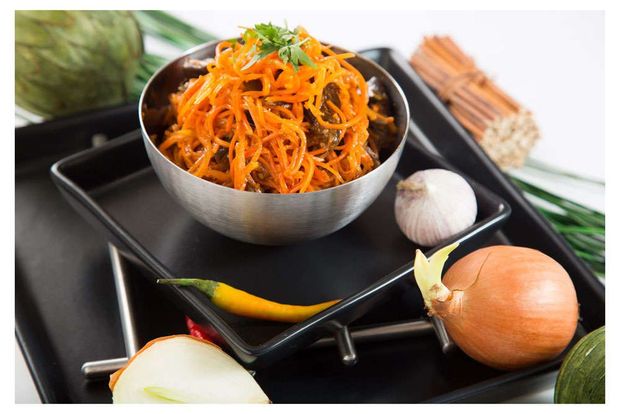 Салат АШАН Баклажаны с паприкой по-корейски, вес