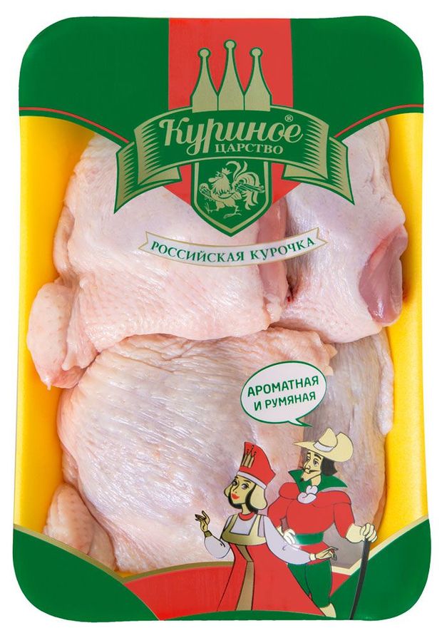 Бедро куриное Куриное царство Классическое охлажденное, ~ 1 кг