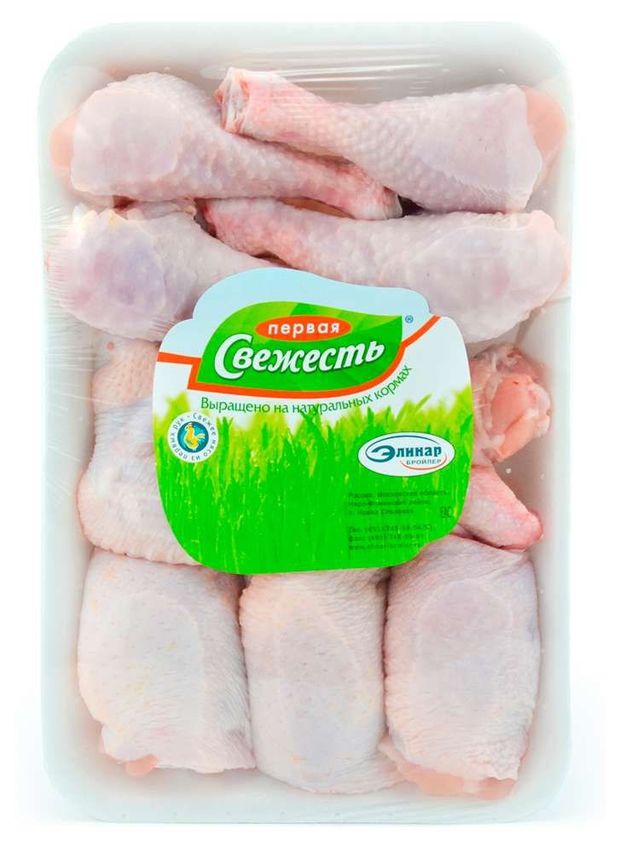 Набор из цыплят Первая свежесть охлажденный, ~ 1 кг