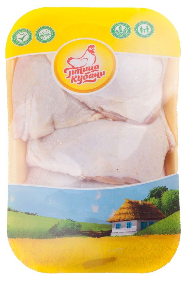 Бедро цыпленка-бройлера Птица Кубани охлажденное, ~ 1,1 кг