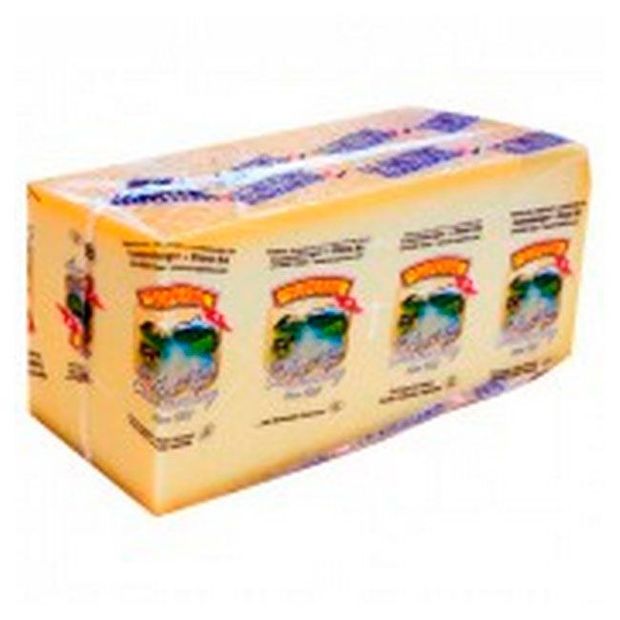 Сыр твердый Грюйер Swiss Peak 50% БЗМЖ Швейцария, вес