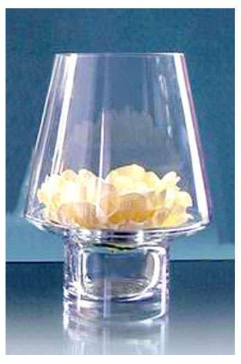 Ваза ЭВИС Гала стеклянная прозрачная 18x24 см 350₽