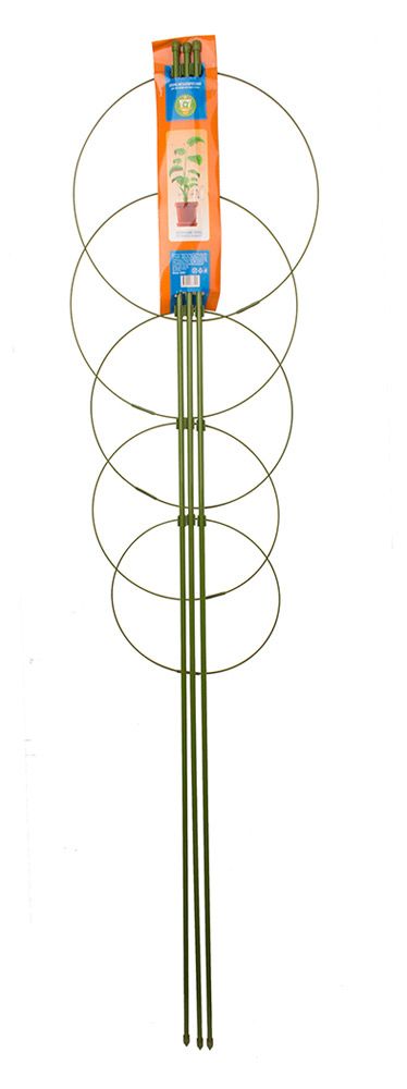 Опора для растений Garden Show круглая 5 колец 150 см 820₽