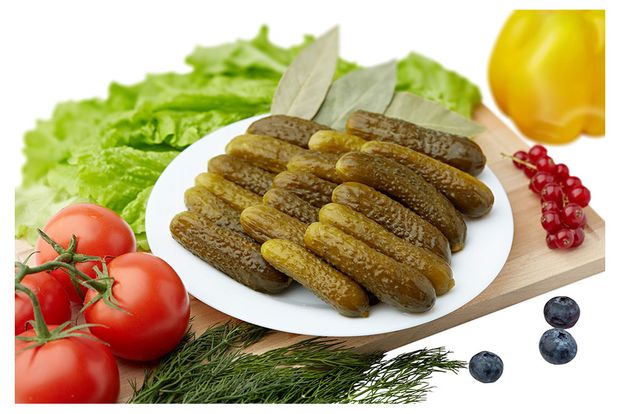 Огурцы соленые ФЭГ корнишоны, вес