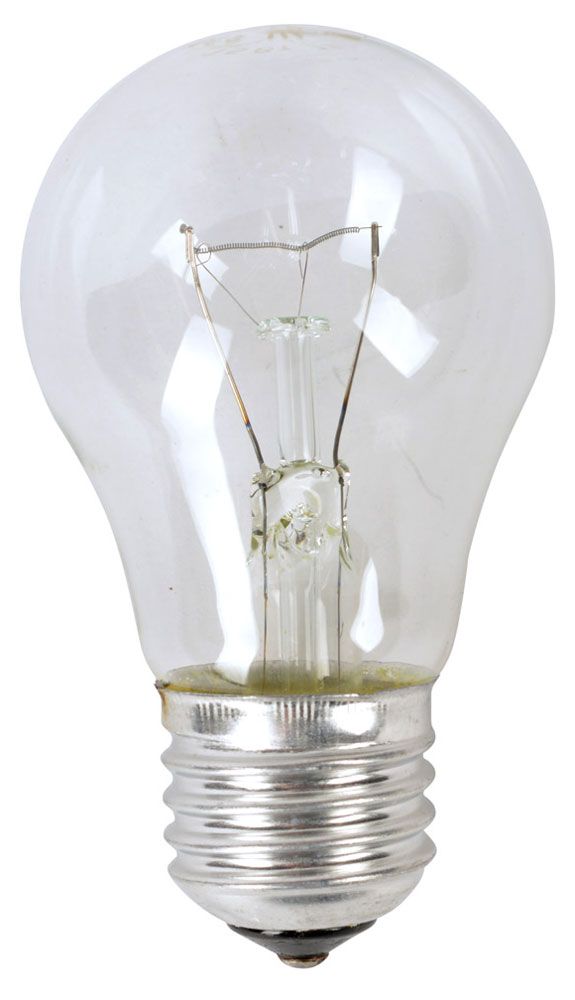 Лампа накаливания 75W Е27 прозрачная