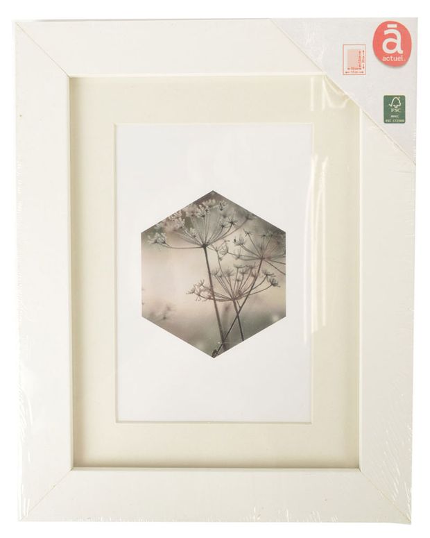 Фоторамка Actuel белая МДФ, 15х20 см