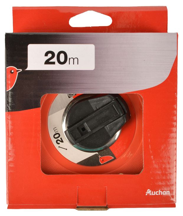 Рулетка измерительная АШАН Красная птица 20 м 230₽