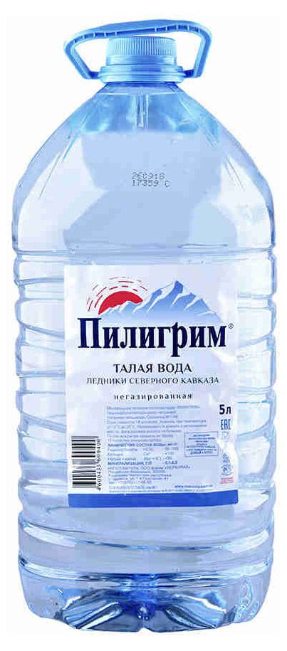 Вода минеральная Пилигрим Талая негазированная, 5 л