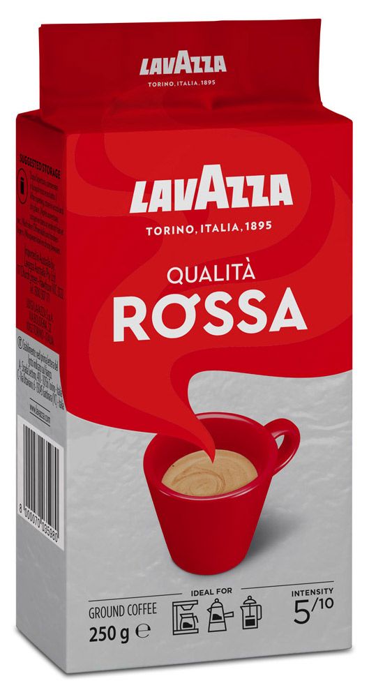 Кофе молотый Lavazza Qalita Rossa, 250 г