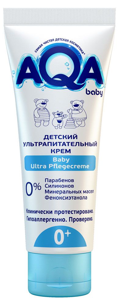 фото Крем aqa baby ультрапитательный с рождения, 75 мл