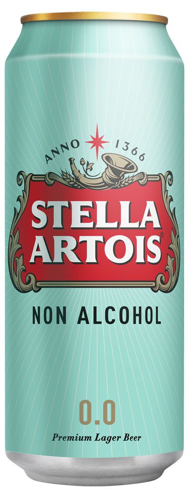 Пиво безалкогольное Stella Artois фильтрованное 05 450 мл 77₽