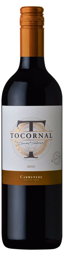 Вино Tocornal Carmenere красное полусухое Чили, 0,75 л