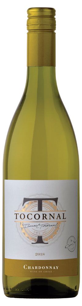 Алкоголь (самовывоз) Вино Tocornal Chardonnay белое полусухое Чили, 0,75 л