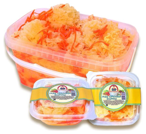 Грибы коралловые по-корейски Илья Муромец, 200 г