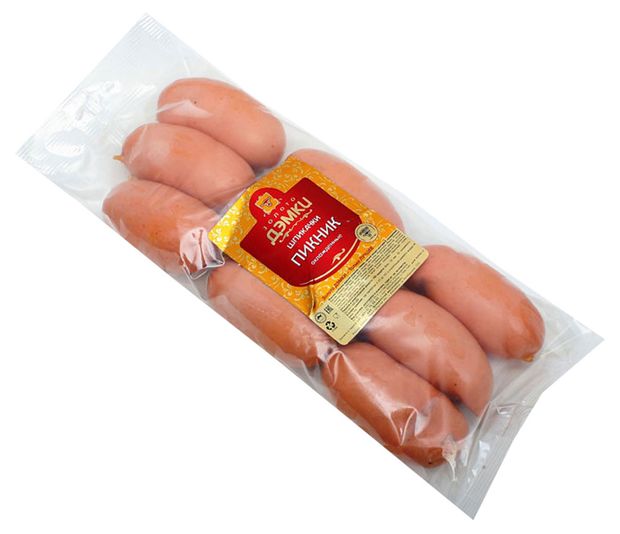 Шпикачки вареные Золото Дэмки Пикник, ~ 1.2 кг