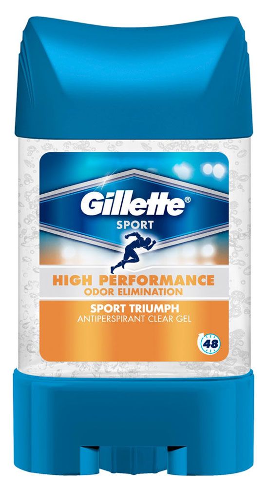 фото Дезодорант-антиперспирант гелевый gillette sport triumph, 70 мл