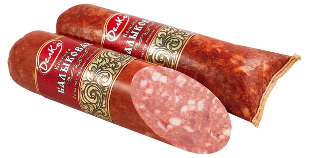 Колбаса полукопченая ДелКо Балыковая, 500 г