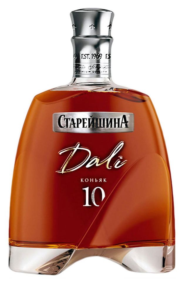 Коньяк Старейшина Dali десятилетний Россия, 0,5 л