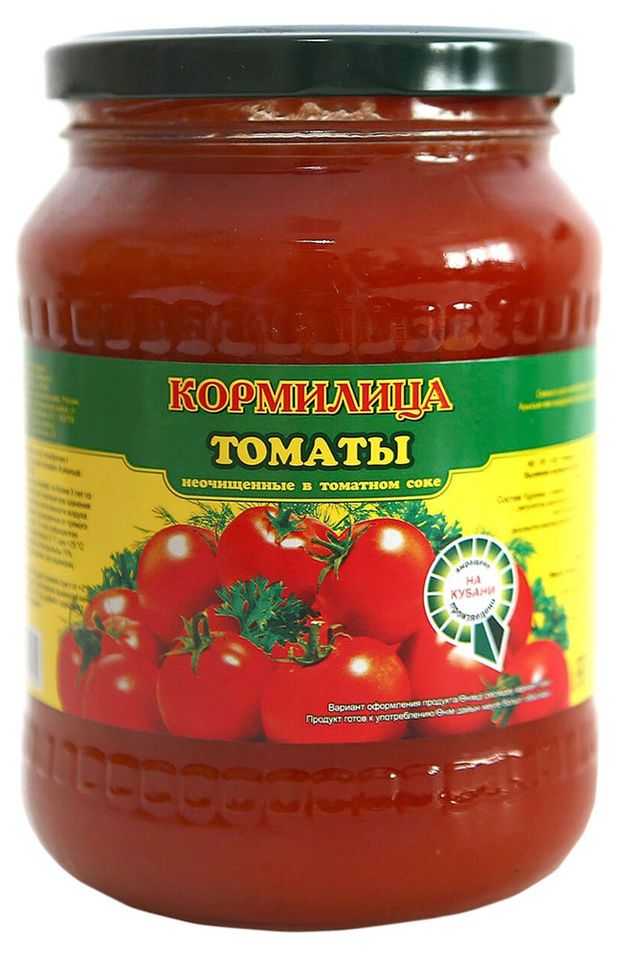 Томаты маринованные КОРМИЛИЦА в томатном соке, 700 мл