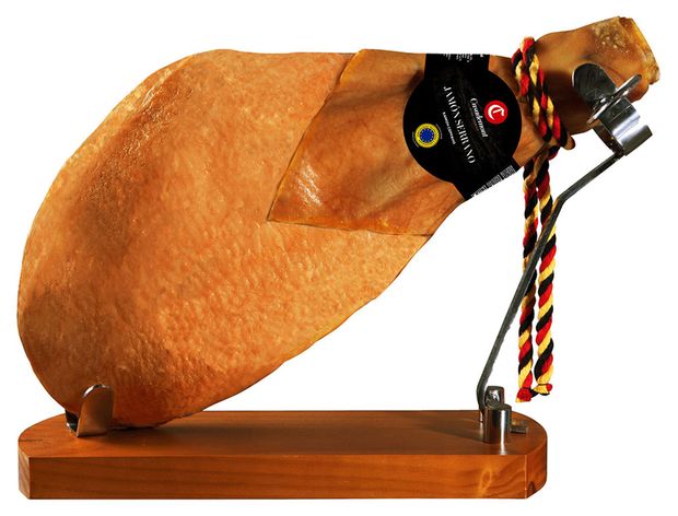 Вяленое мясо Хамон сыровяленый Casademont Серрано свиной окорок нарезка, вес