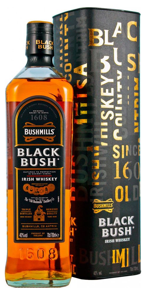 Виски Bushmills Black bush Ирландия, 0,7 л