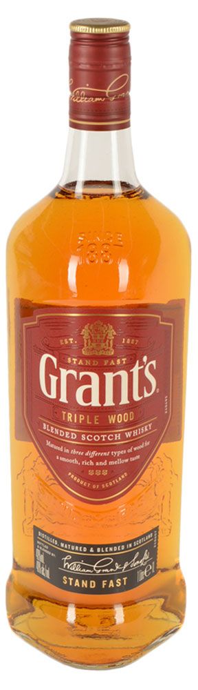 Виски Grant's Triple Wood Великобритания, 1 л