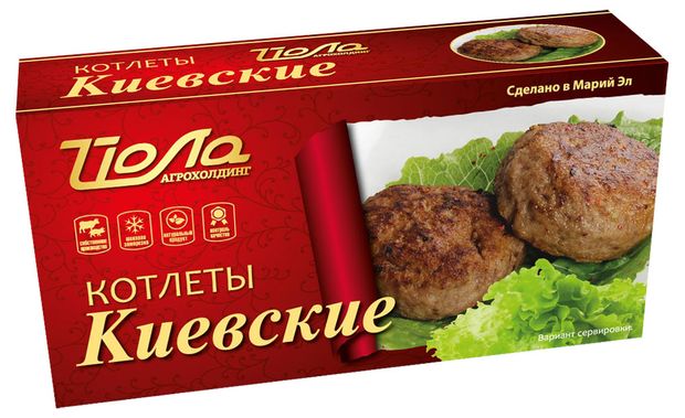 Котлеты мясные ЙОЛА Киевские замороженные, 450 г