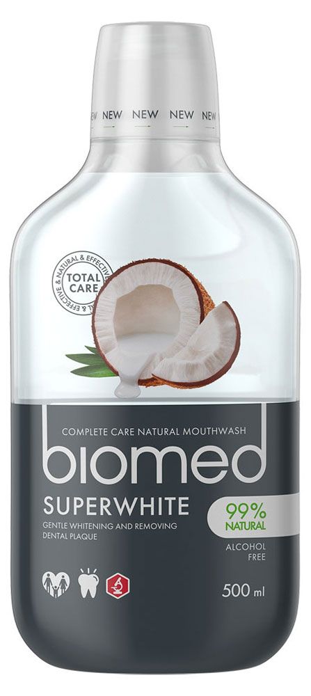 Ополаскиватель для полости рта Biomed Superwhite 500 мл 260₽