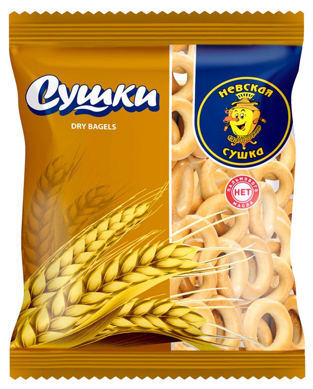 Сушки Невская Сушка Простые 300 г 73₽
