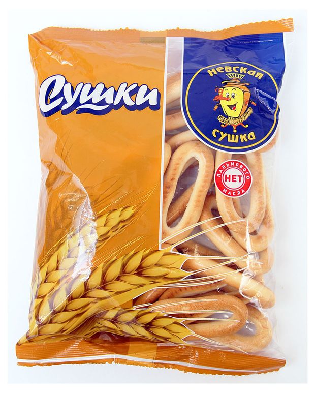 Сушки Невская Сушка Челночок Простые, 350 г